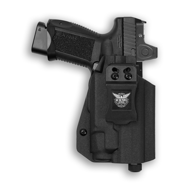 Canik Tp9 Elite Combat With Streamlight Tlr-7/7A/7X Light Red Dot Optic Cut Iwb Holster