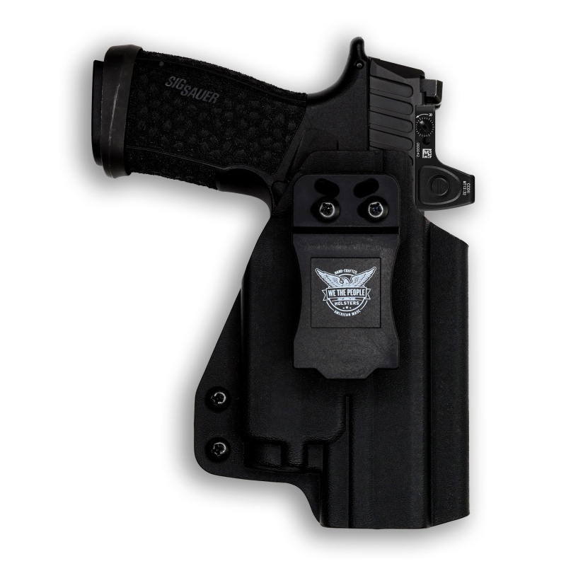 Sig Sauer P365-Fuse With Olight Baldr Rl Mini Light Red Dot Optic Cut Iwb Holster