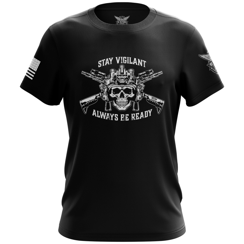 Stay Vigilant Short Sleeve Shirt