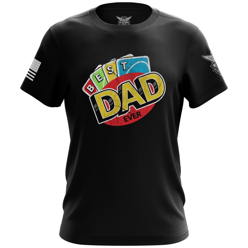 Best Dad Ever Short Sleeve Shirt