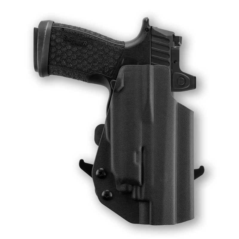 Sig Sauer P365-Fuse With Crimson Trace Cmr-201 Rail Master Universal Laser Red Dot Optic Cut Owb Holster