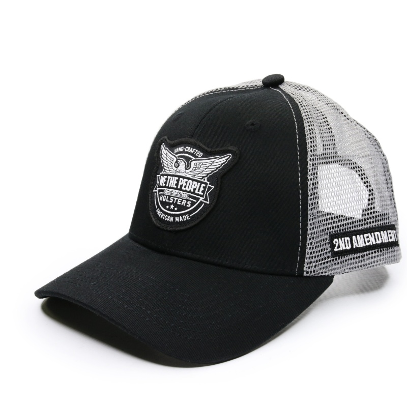 2Nd Amendment Trucker Hat By We The People Holsters - Pro Second Amendment Hat - Classic / Black