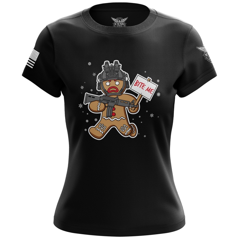 Bite Me Women's Short Sleeve Shirt
