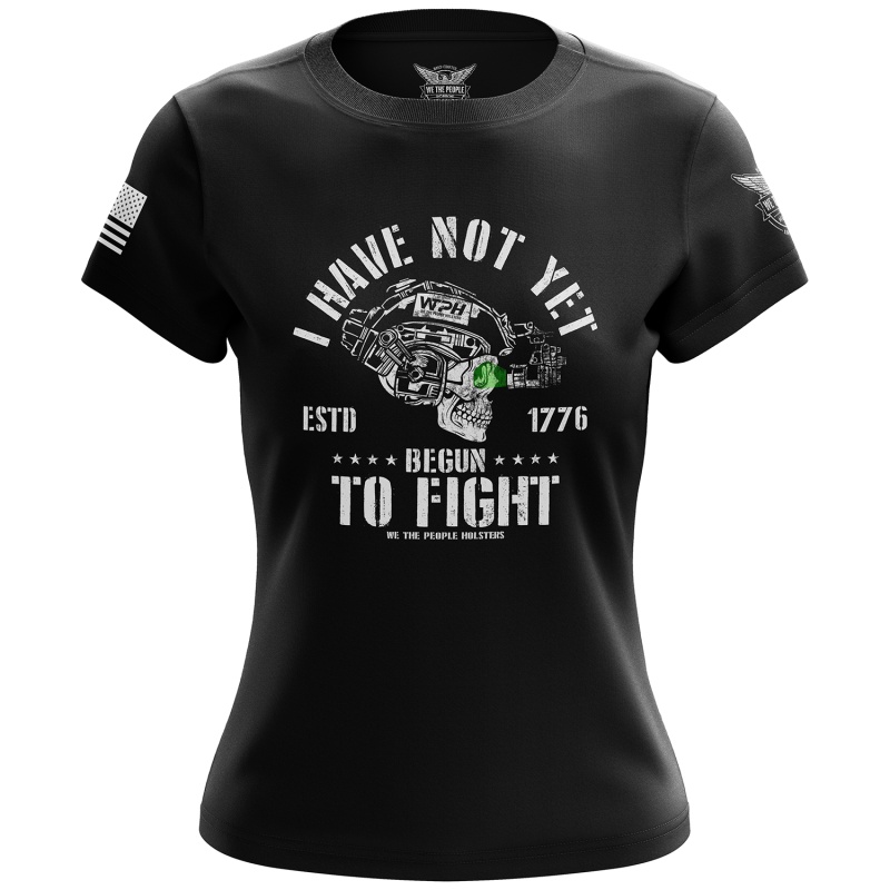 I Have Not Yet Begun To Fight Women's Short Sleeve Shirt