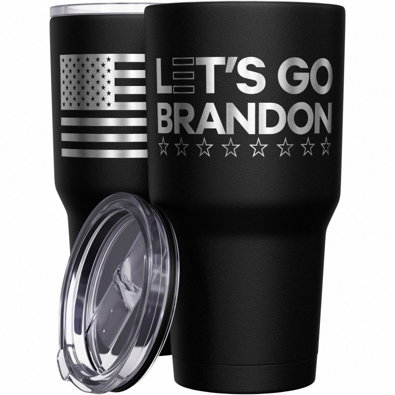 Let's Go Brandon Stainless Steel Tumbler