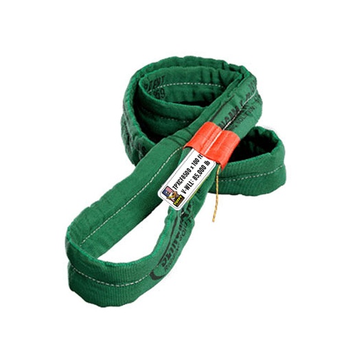 Slingmax Twin-Path Extra Covermax TPXCF8500 100' Synthetic Round Sling - 85,000 lbs. WLL