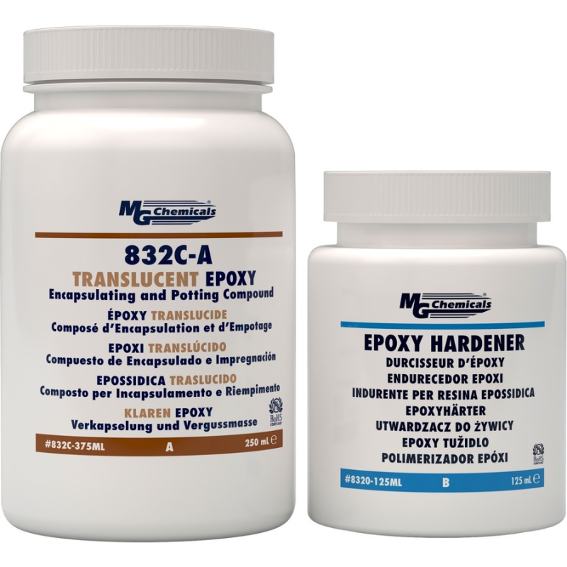 Mg Chemicals 832C375Ml Epoxy Cartridge, Encapsulating & Potting