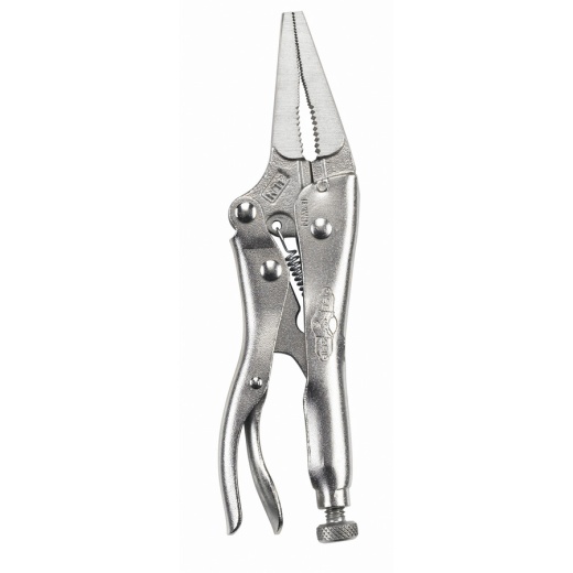 Irwin 1602L3 4" Long Nose Locking Pliers With Cutter