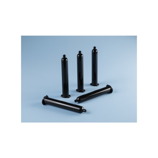 Nordson EFD Optimum Syringe Barrels, Opaque Black, 10Cc, 100/Box