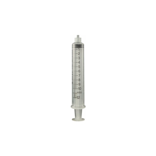 Jensen Global JG10CC-LL Luer Lock Calibrated 10 cc Manual Assembled Syringe 1000/Bag