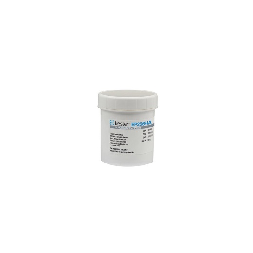 Kester 70-0202-0510 Solder Paste, No Clean, Leaded, T3, 90%, Sn63Pb37, 500g Jar, EP256HA Series