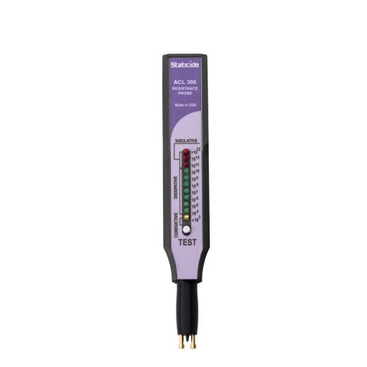 Acl Staticide ACL 306 Resistance Checker, Two-Point, Color LED Display