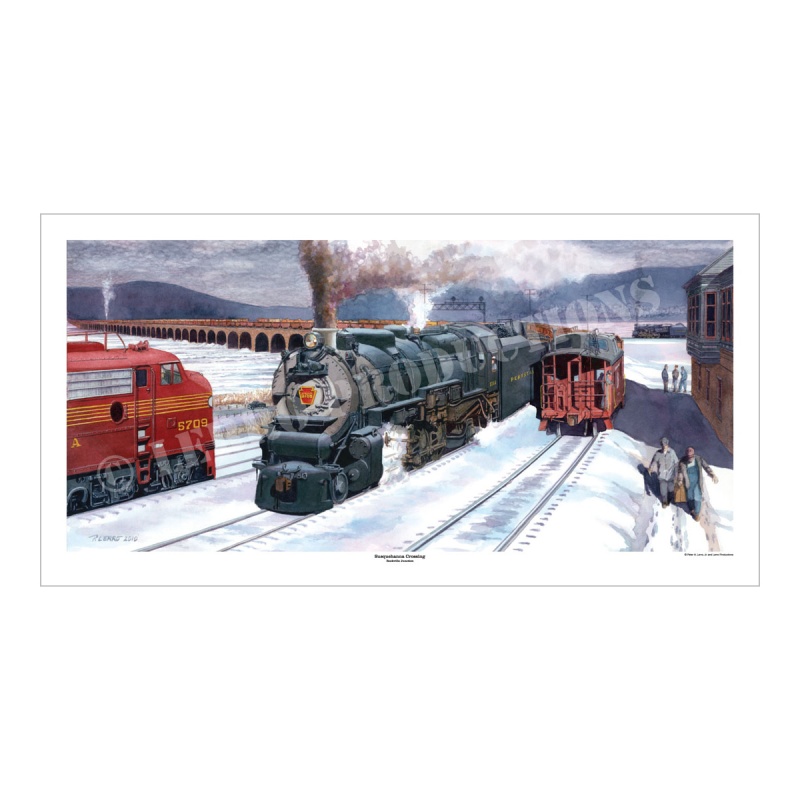 Susquehanna Crossing, Limited Edition Signed Art Print