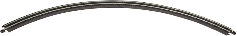 Bachmann® E-Z Track® 18" Radius Curved (4Pk) Steel Alloy Rail W/Black Roadbed, Ho Scale