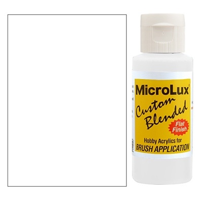 Microlux Acrylic Brush-On Paints, 2 Oz Bottles, 10 Colors