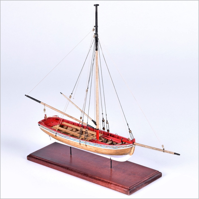 Model Shipways #Ms1457 18Th Century Longboat Ship Kit, 1/48