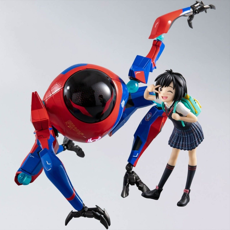 Sen-Ti-Nel Sv-Action Peni Parker & Sp//Dr "Spiderman: Into The Spider-Verse" Collectible Figures