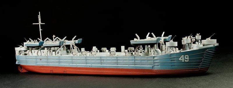 Afv Club Us Navy Lst-1 Class 2 Landing Ship Tank Plastic Model Kit, 1/350 Scale