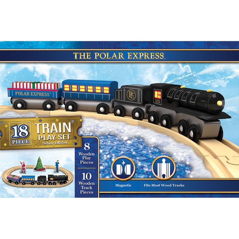 Masterpieces® "The Polar Express™" 18Pc Train Play Set