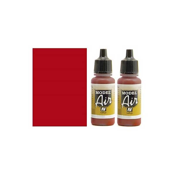 Vallejo Model Air Acrylic Flat Paints, 1 Oz, 20 Colors