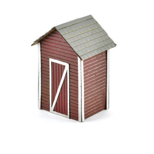 Single Occupancy Outdoor Lavatory Kit, O Scale by SMI