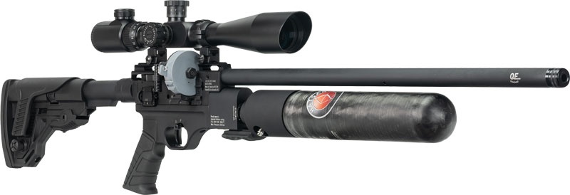 Hatsan Factor Rc .177 Pcp Side Lever 2-Mags Black!