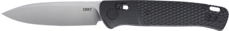 Crkt Counterpart 3.38\" Plain Edge Black Crossbar Lock