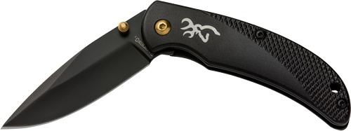 Browning Knife Prism Iii Fldng Hunter 2.38\" Blade Black Alum