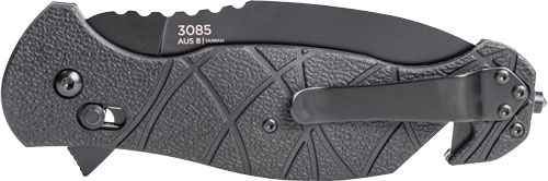 Ka-Bar Coytu Folder 3.5\" Deep Belly Dp Crossbar W\/Cutter