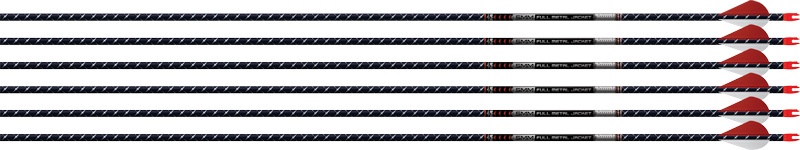 Easton Arrow 5Mm Fmj 500 6-Pack W\/ 2\" Blazer Vanes