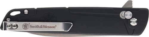 S&W Knife 24\/7 Crossbar Folder 3.25\" Ss\/Black Gentleman Carry
