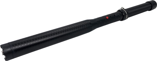 Guard Dog Titan Metal Baton W/ Tac Light 750K Volts Black