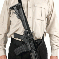 Blackhawk Universal Swift Sling Black Nylon Black