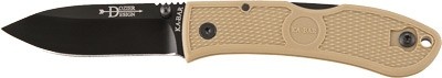 Ka-Bar Dozier Folding Hunter 3\" Coyote Brown