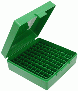 Mtm Ammo Box 44Rm\/41Rm\/45Lc 100-Rounds Green