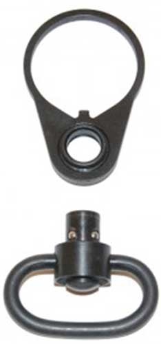 Guntec Qd Single Point Sling Adapter W\/Qd Swivel Black