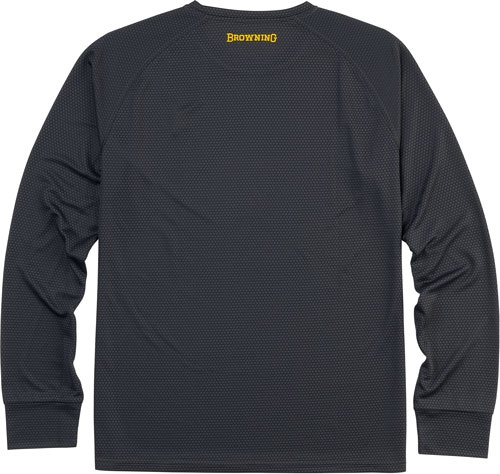 Browning Ls Tech Tee Carbon Gray Large