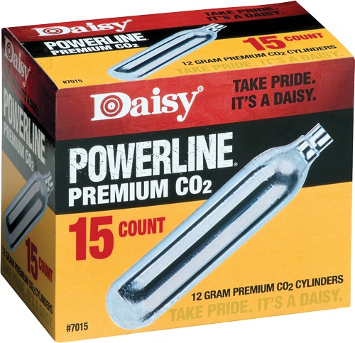 Daisy Co2 Cartridges 12-Grams 15-Pack