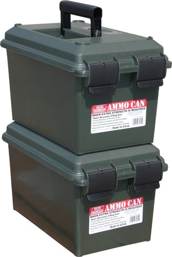 Mtm Ammo Can Forest Green Lockable