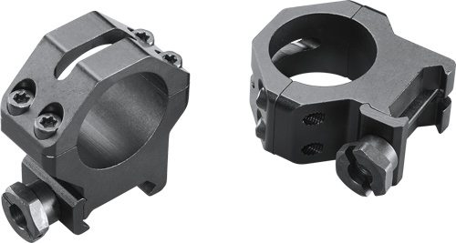 Weaver Rings 4-Hole Tactical 1\" High Matte