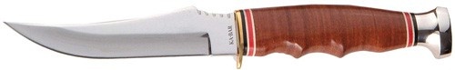 Ka-Bar Skinner 4.375" W/Leather Sheath