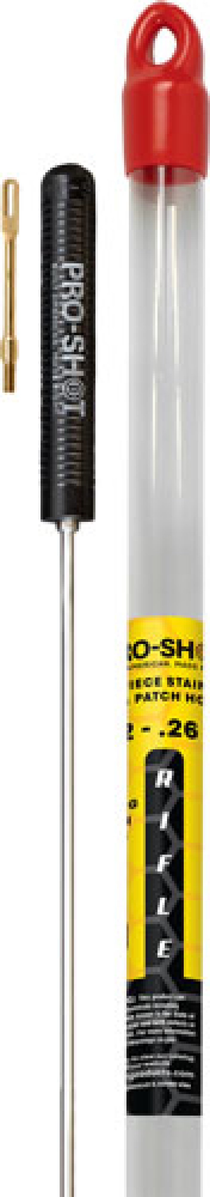 Pro Shot Stainless 1-Piece Pistol Cleaning Rod, 18-Inch, .22 Cal and Up