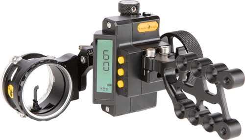 Trophy Ridge Bow Sight Digital React 1-Pin .019 Rh Black
