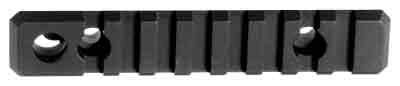 Troy Industries 4.2" Black Quick-Attach Rail Section with QD Swivel Hole