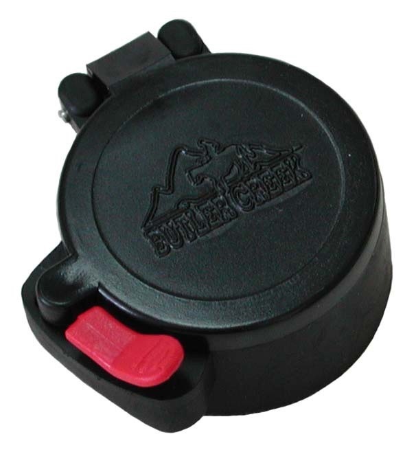 Butler Creek Flip Open #9A Scope Cover Black
