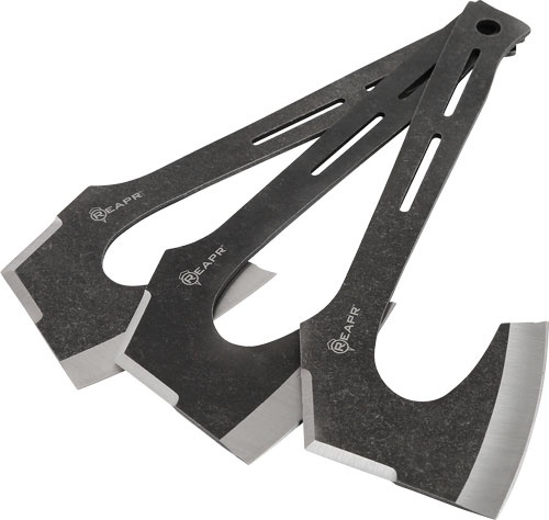 Reapr Chuk 3Pc Throwing Axe Set 11" Overall/3.58" Blades