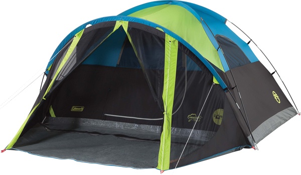 Coleman Carlsbad Dome Tent W/ Screen Room 4 Person 9'X7'x4'