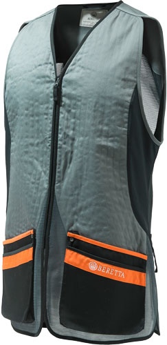 Beretta Men's S.Pigeon Vest Large Grey/Orange