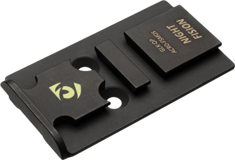 Night Fision Optic Plate Acro To Glock Full Size Mos