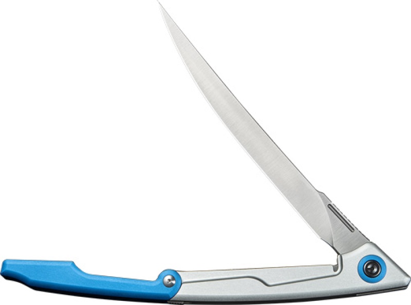 Civivi Shawka 5.81" Silver Blue Folding Fillet Knife